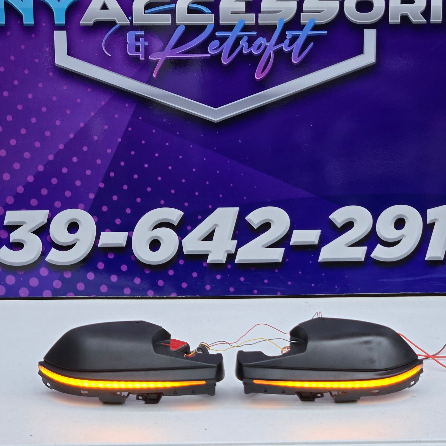 Honda Civic 10th gen 2016-2021 LED DRL side mirror covers