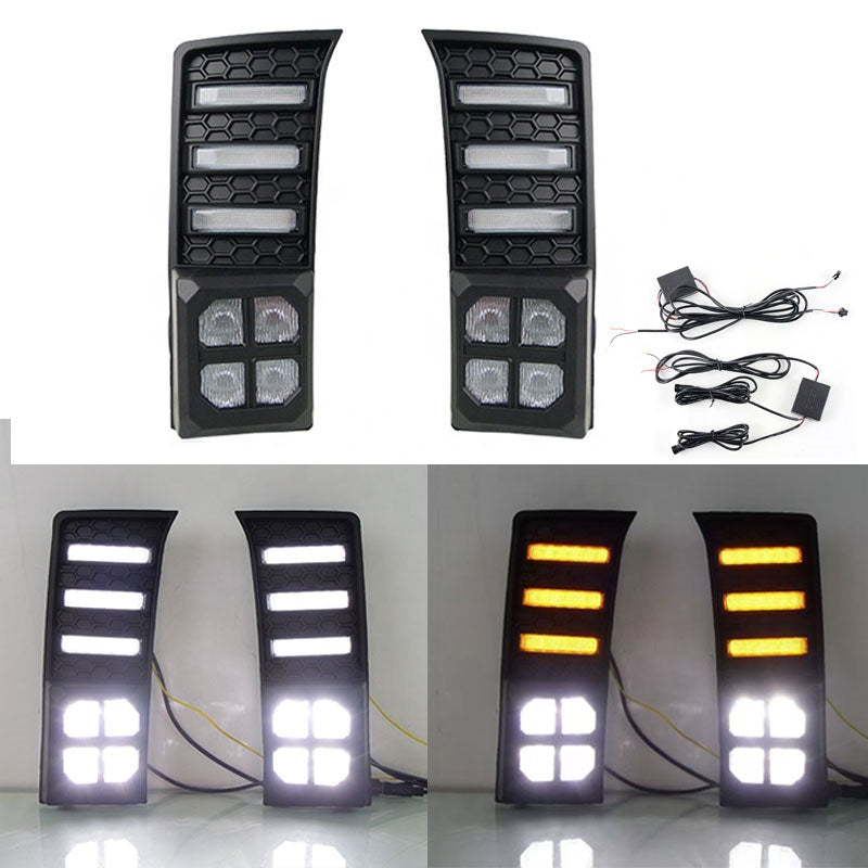 Toyota Tundra 2022-25 LED DRL w/turn signal & QUAD LED