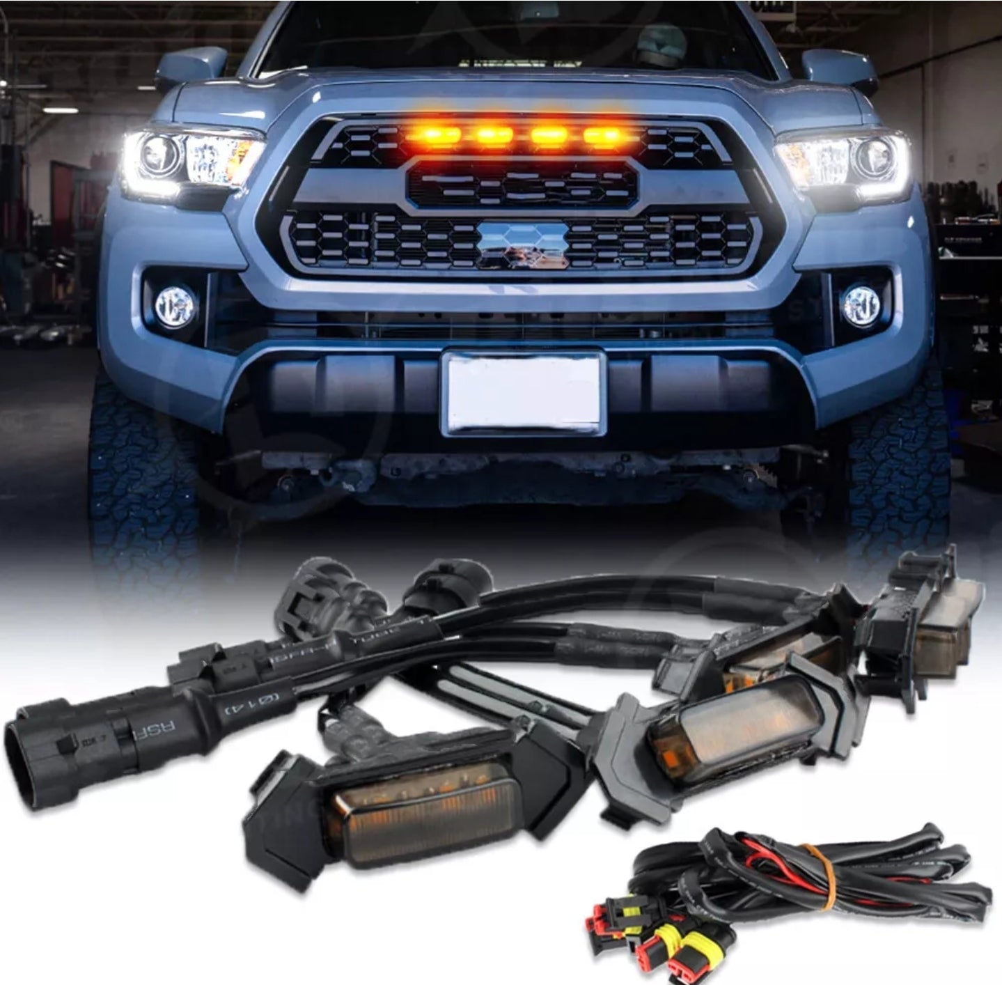 Tacoma 16-23 grill LED lights