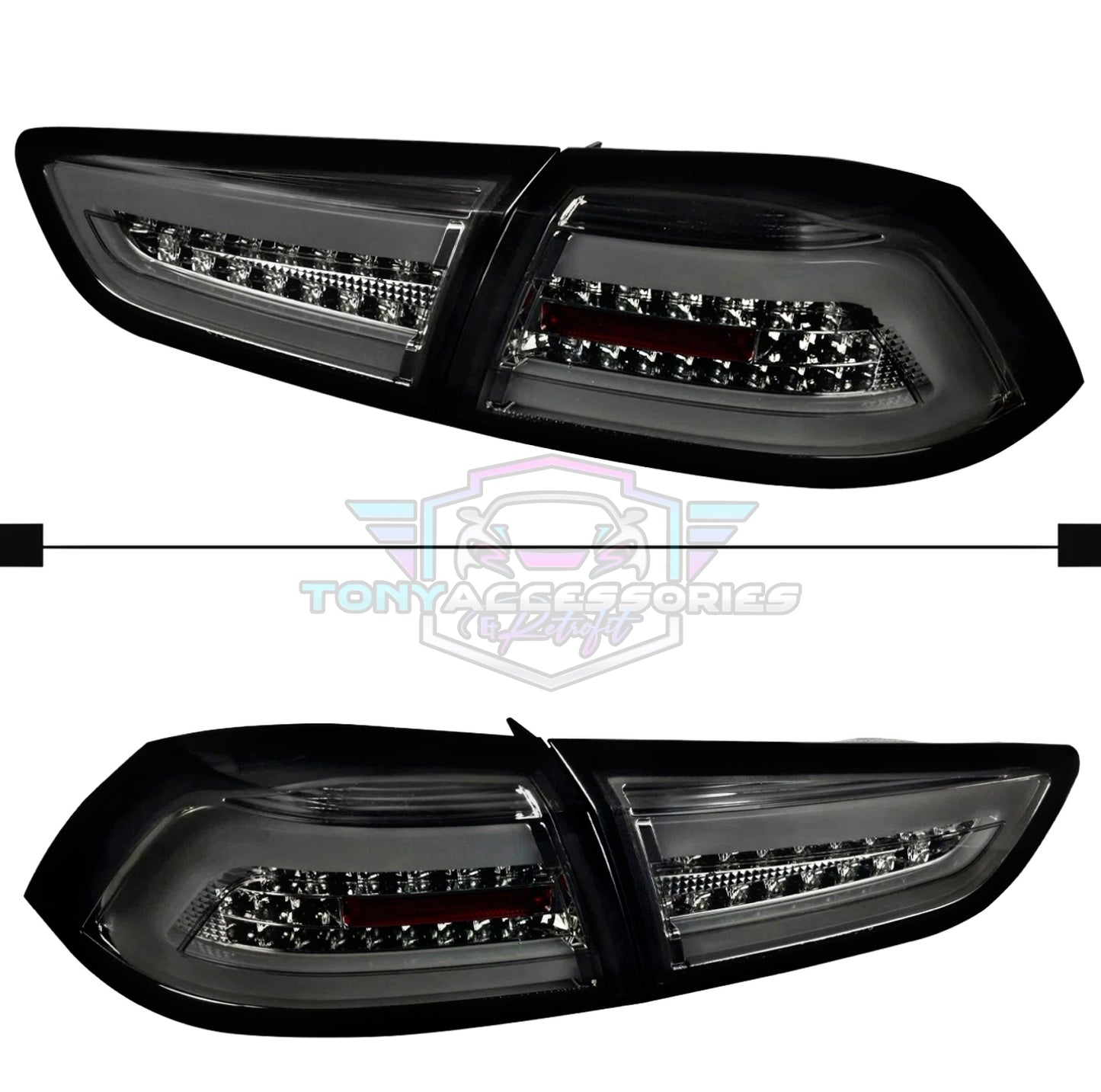 Mitsubishi Lancer 2008-2017 taillights (Spec-D style)