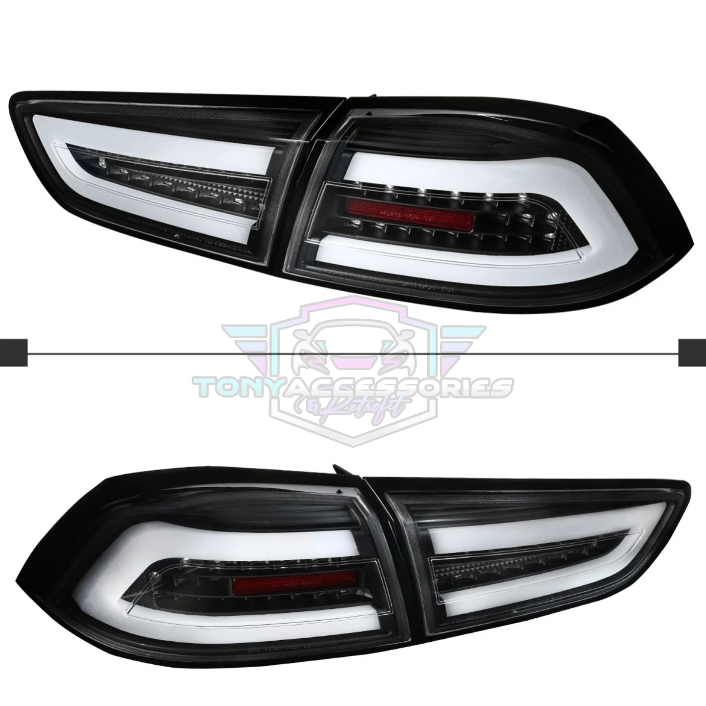 Mitsubishi Lancer 2008-2017 taillights (Spec-D style)