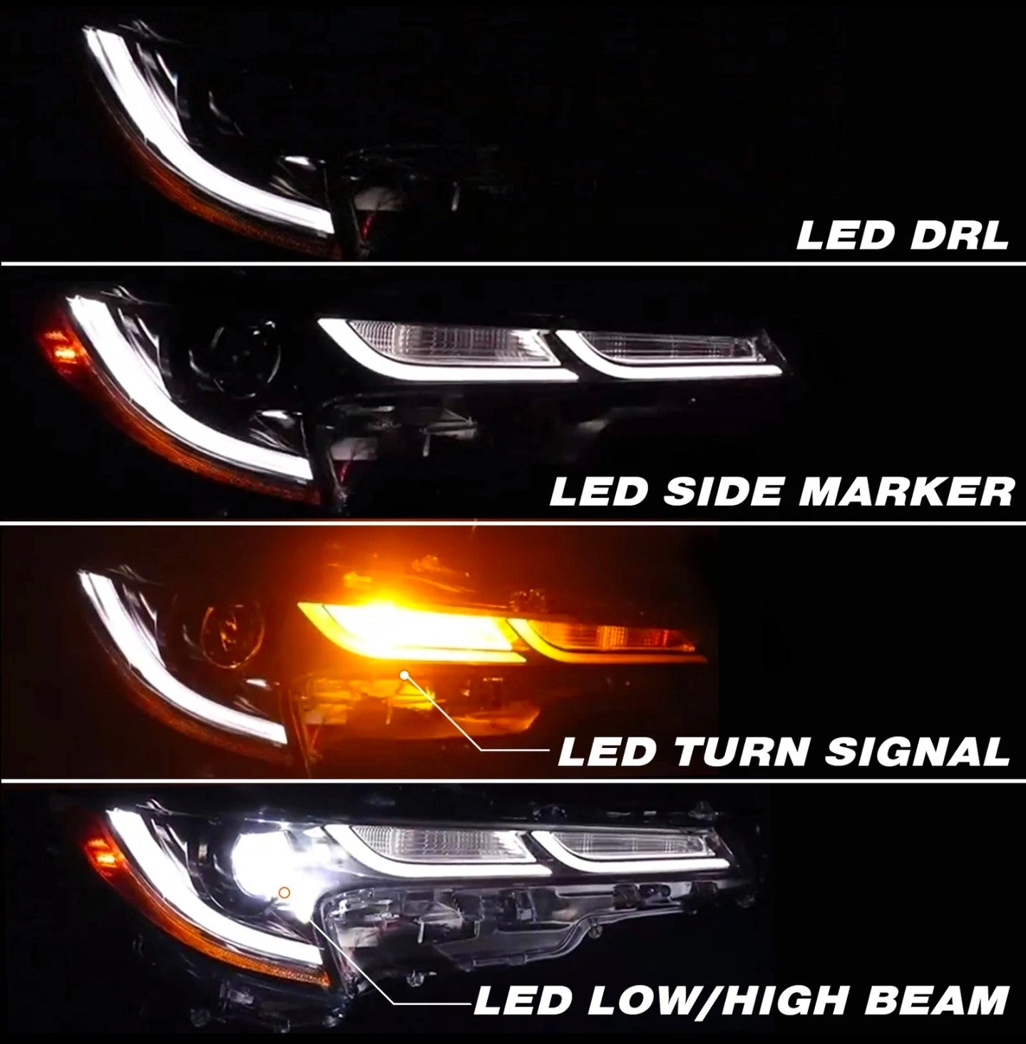 Corolla 2020+ XSE/SE style headlights