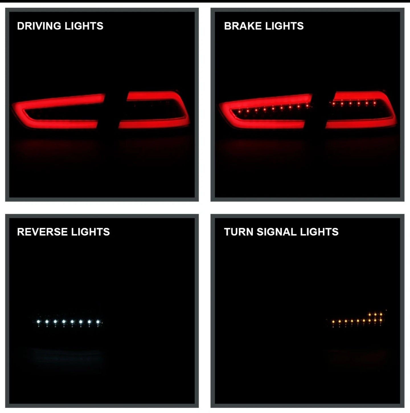 Mitsubishi Lancer 2008-2017 taillights (Spec-D style)