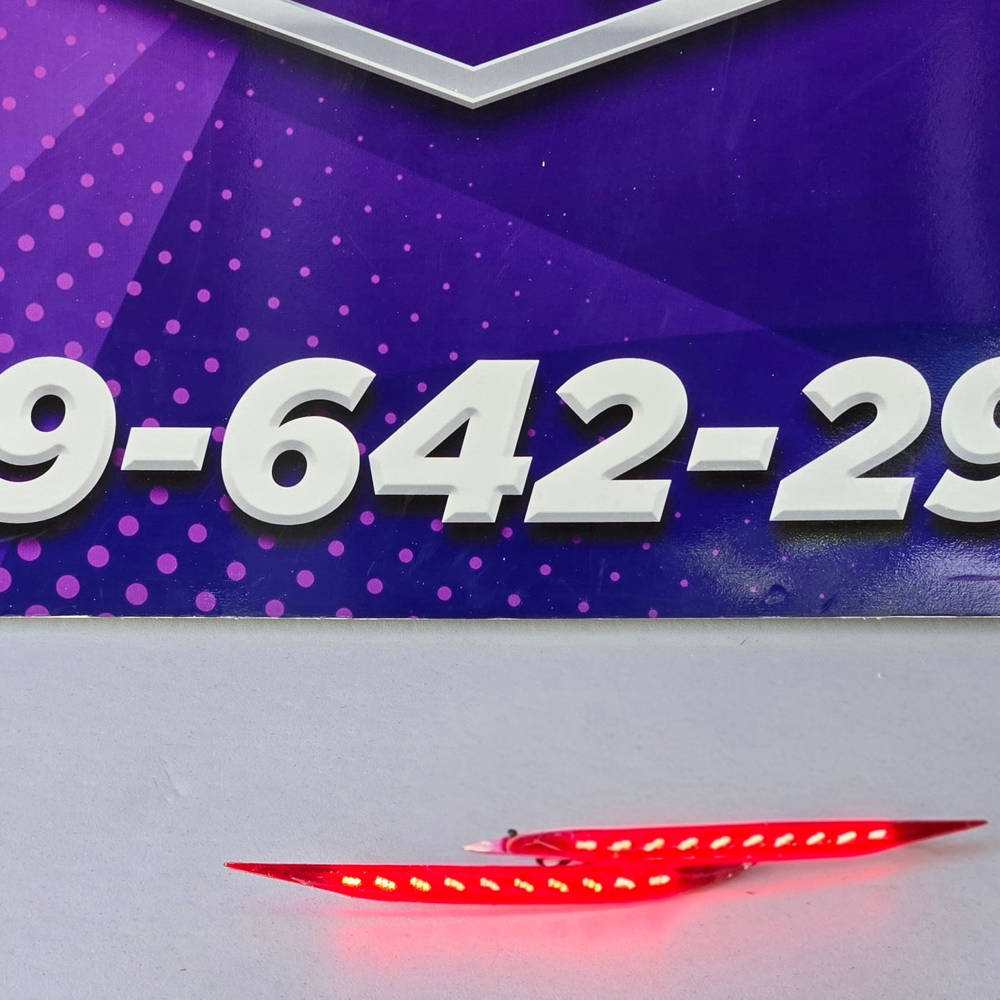 Hyundai Elantra 2021-2023 rear bumper LED DRL reflector