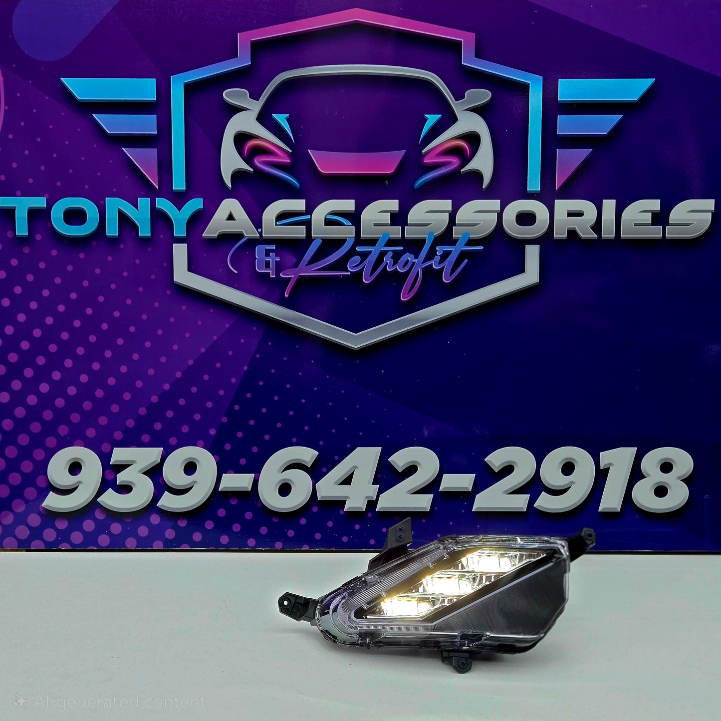Kia Forte 2022+ LED fog lights w/turn signal