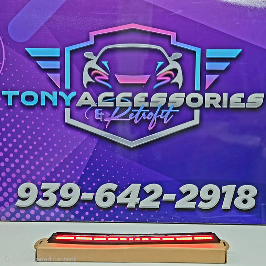 Kia k3/ Forte 2019+ trunk LED DRL bar w/ turn signal