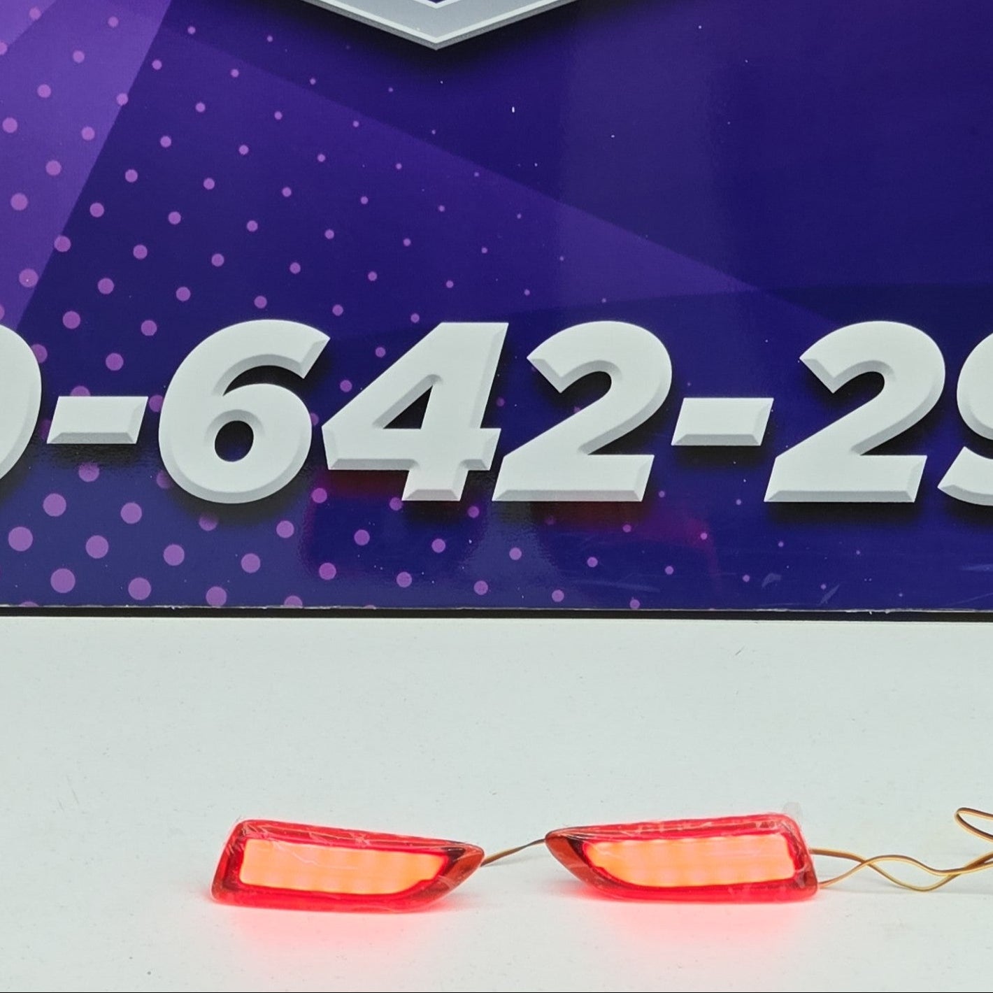 Toyota Corolla 2011-2013 rear bumper LED reflector