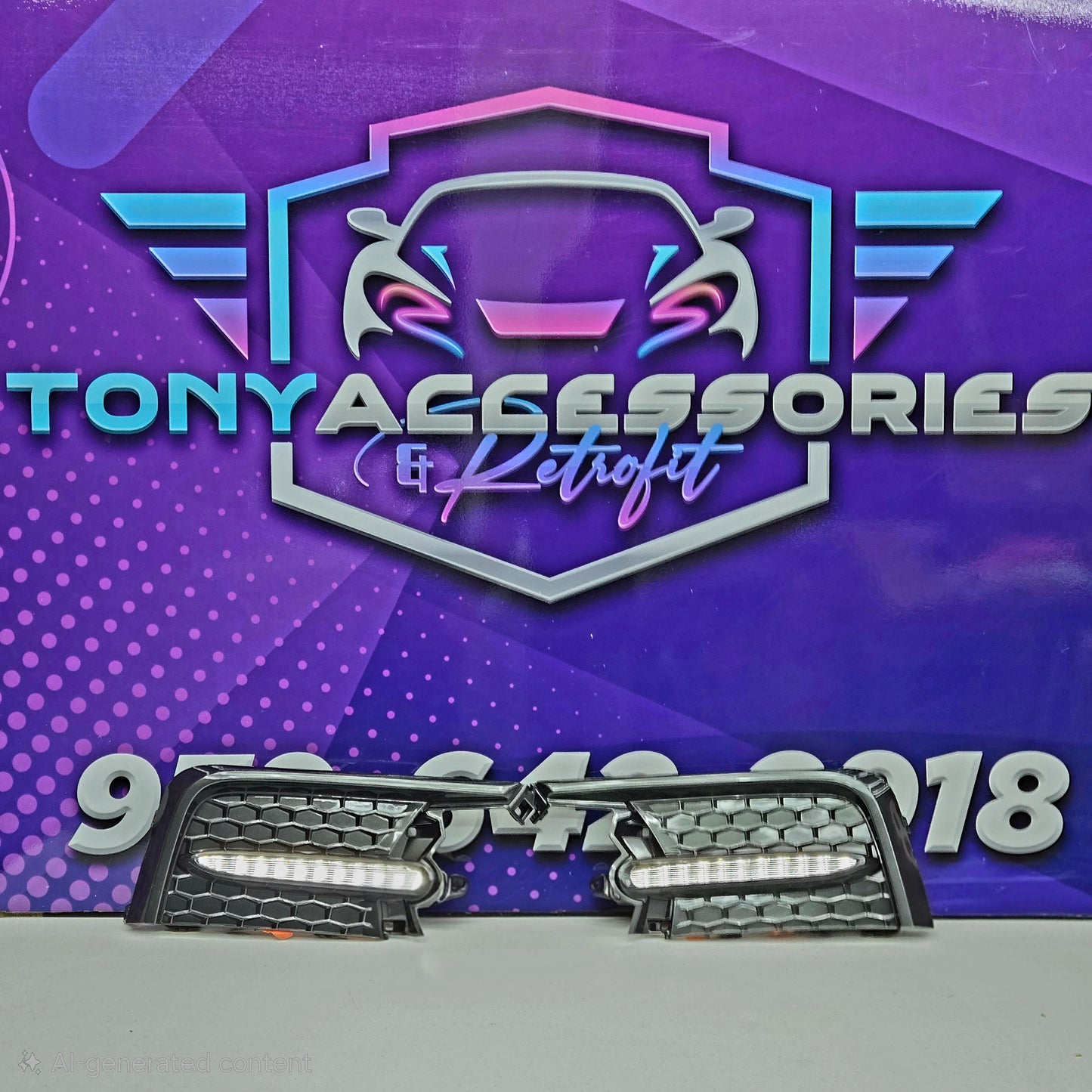 Toyota Corolla 2020+ front bumper LED DRL