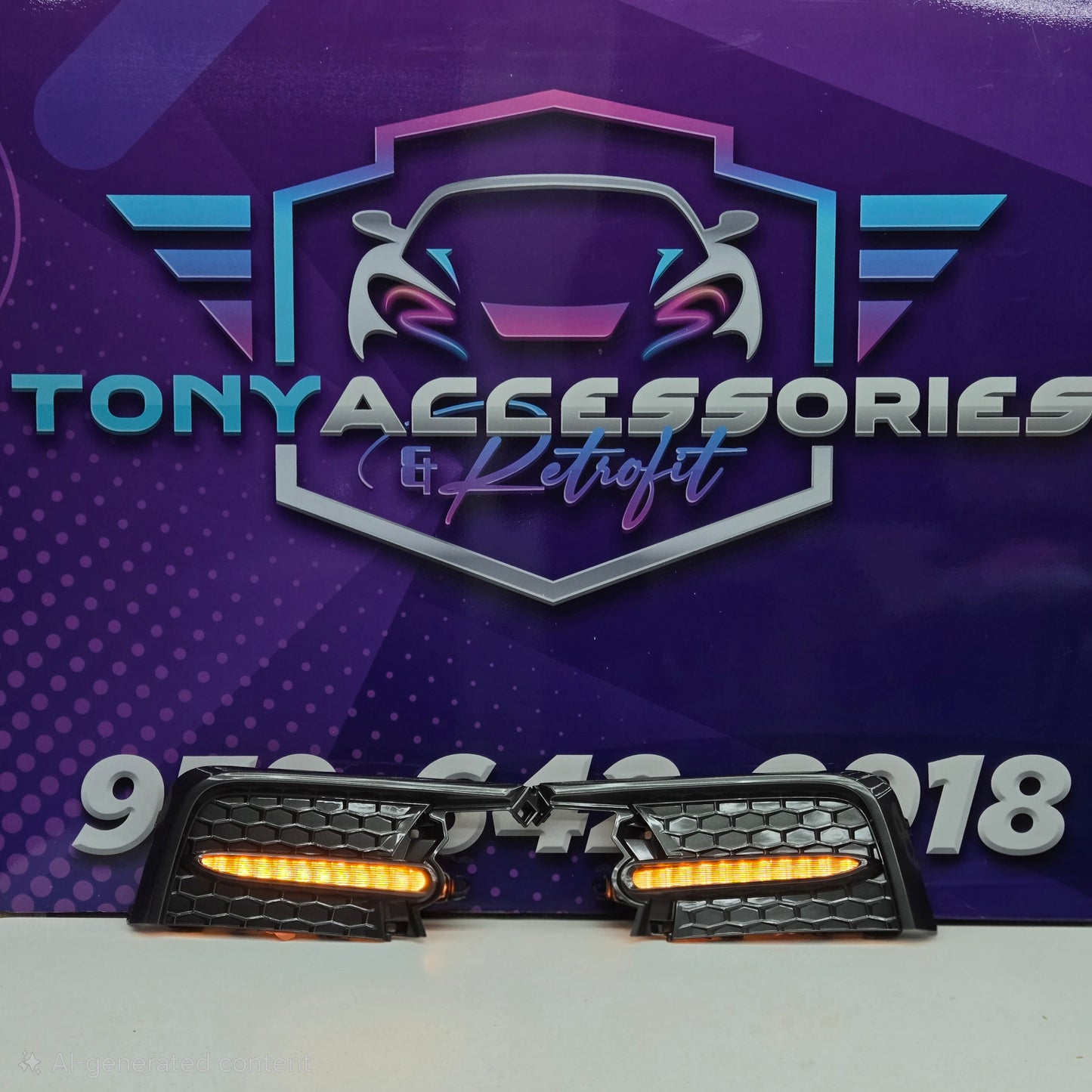 Toyota Corolla 2020+ front bumper LED DRL