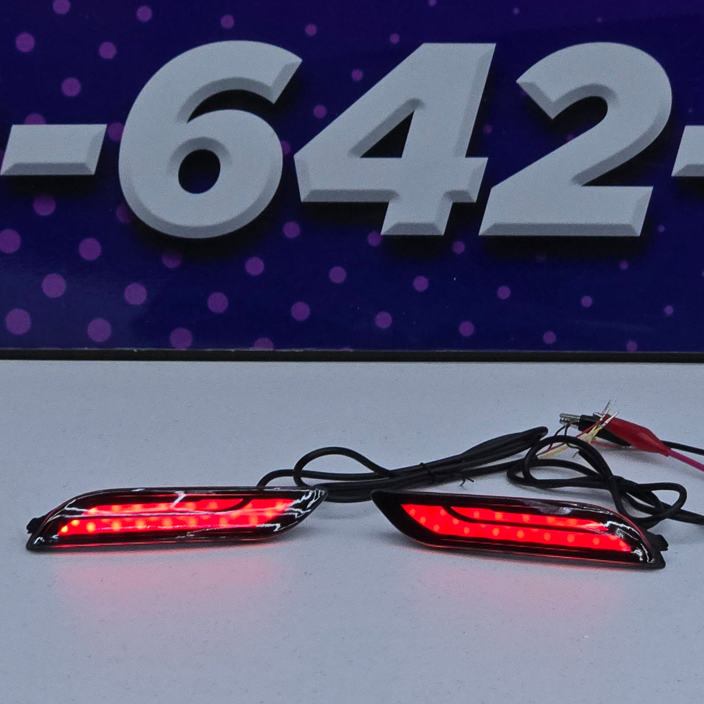 Toyota Camry 2018-2024 rear bumper LED DRL reflector