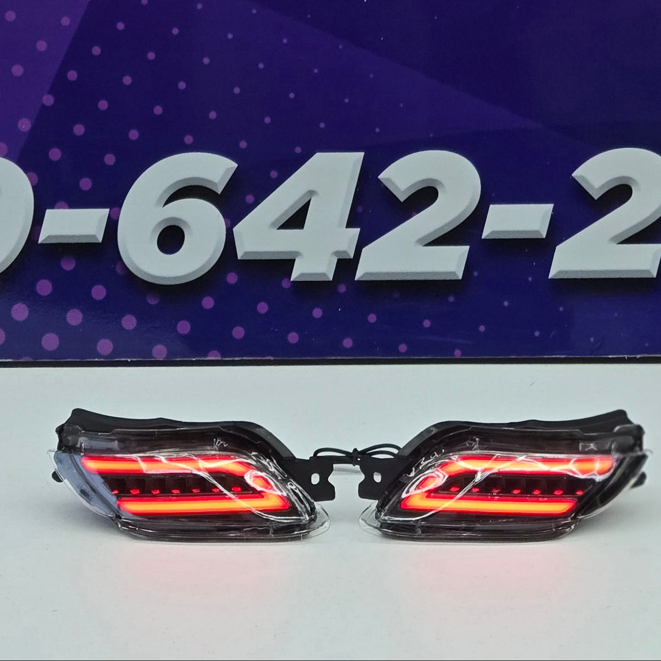 Toyota Yaris/ Vios 2008-2013 rear bumper LED DRL reflectors