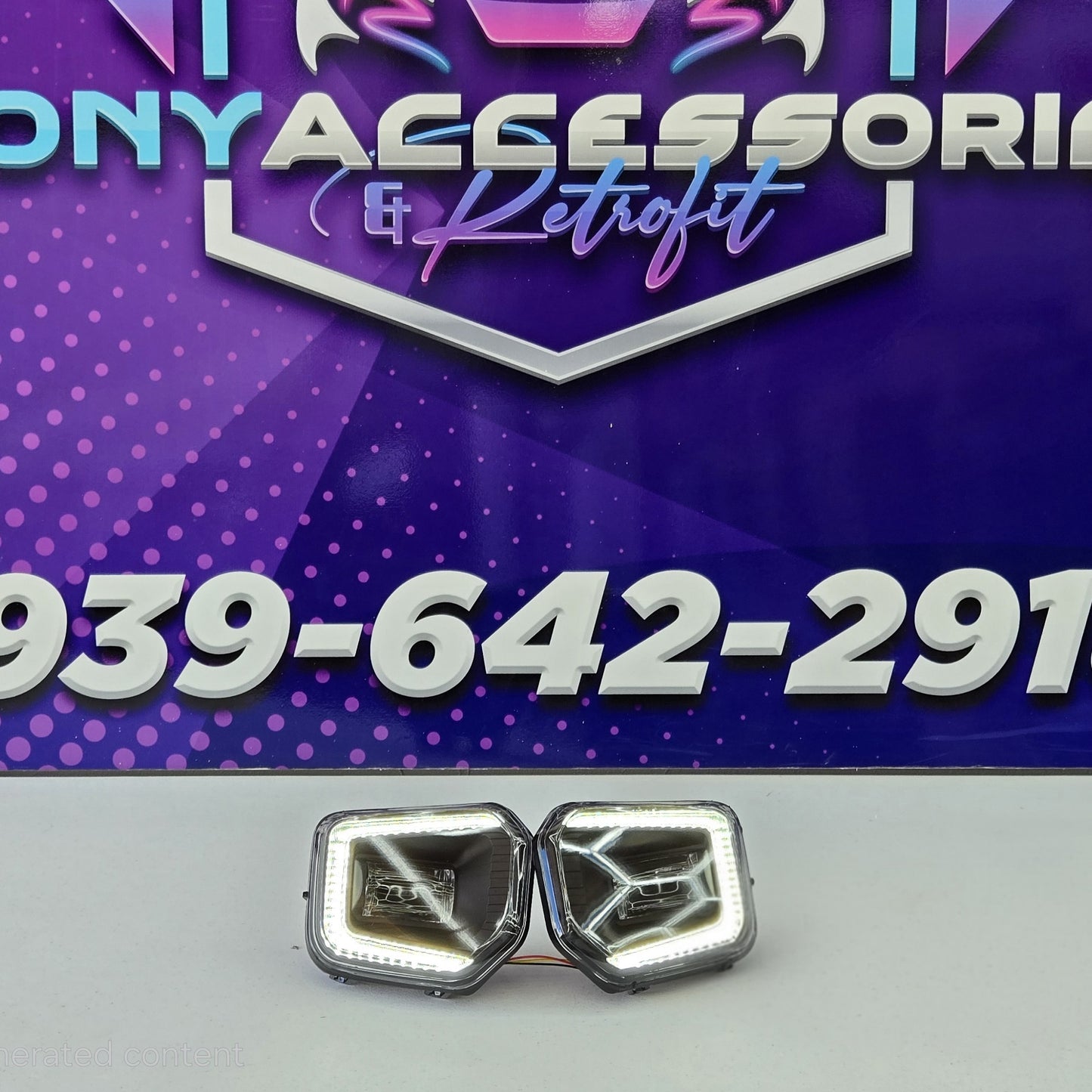 Toyota Tacoma 2016-2023 LED fog light kit w/ DRL & turn signal