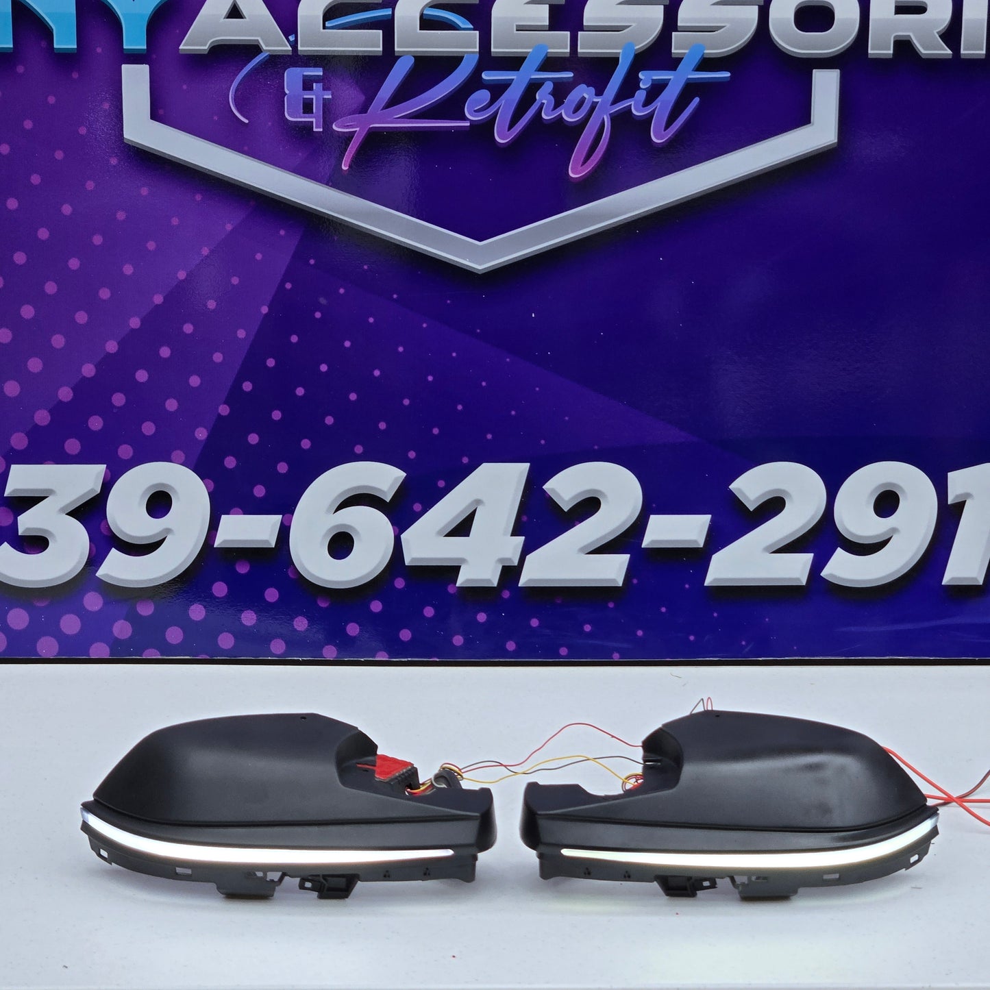 Honda Civic 10th gen 2016-2021 LED DRL side mirror covers