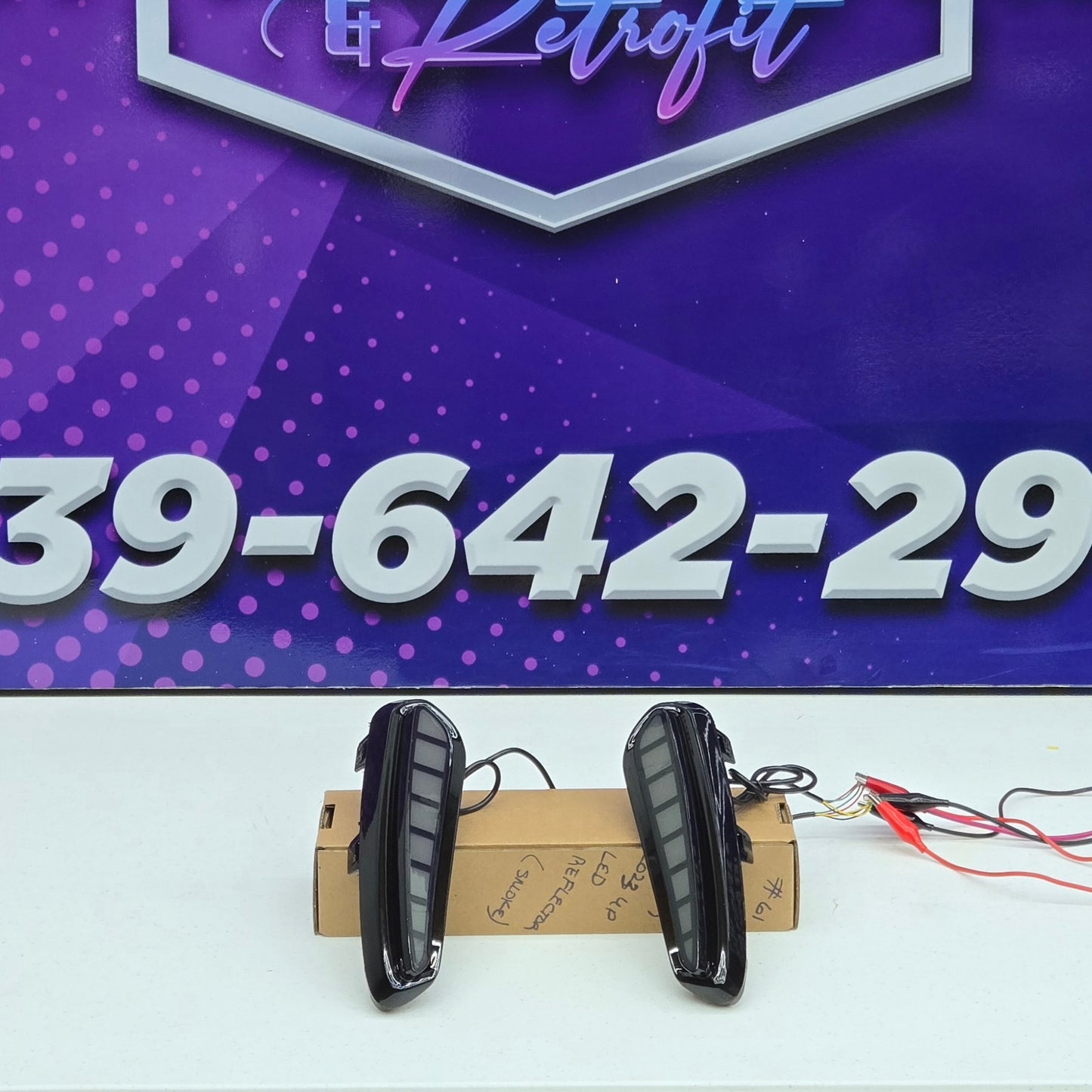 Honda Civic Type R 2023+ rear bumper LED DRL reflector