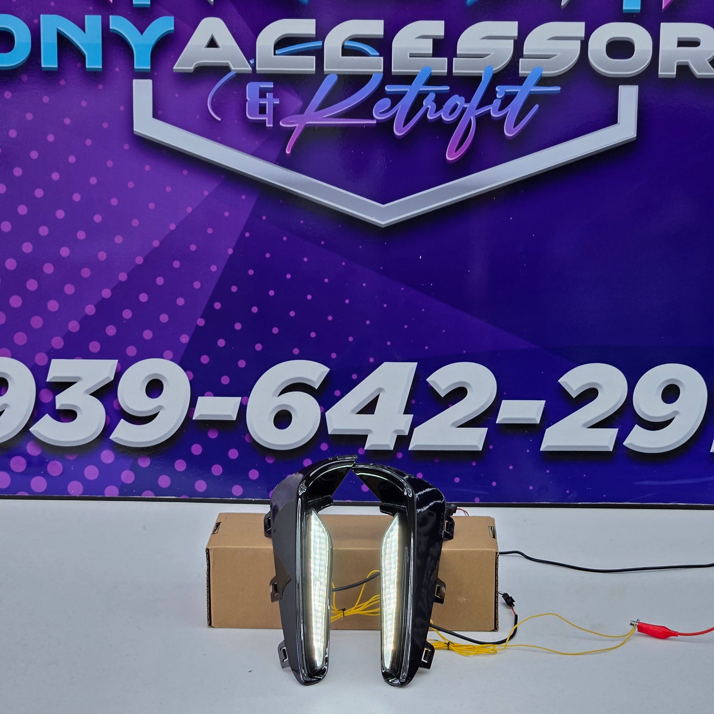 Honda Civic Type R 2023+ front bumper LED DRL w/ turn signal
