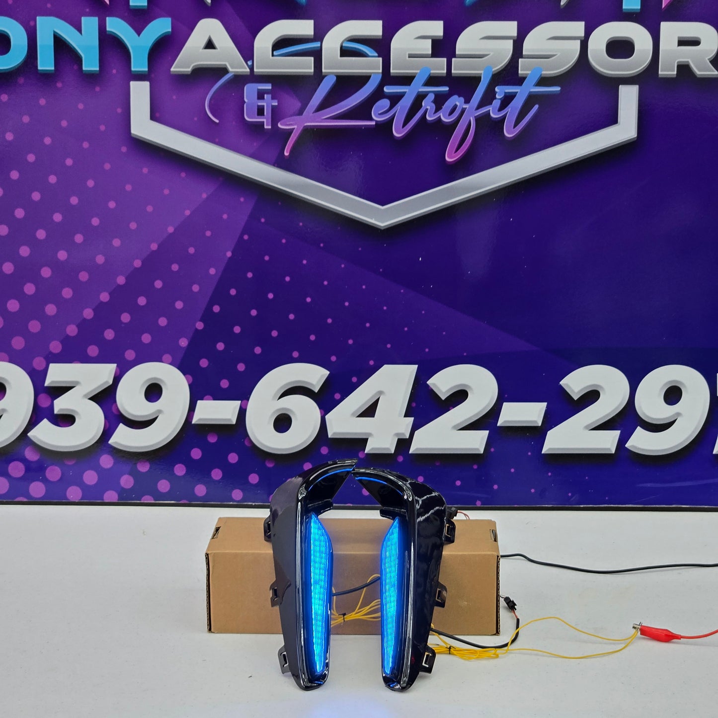 Honda Civic Type R 2023+ front bumper LED DRL w/ turn signal
