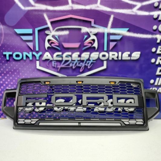 Ford F250/F350 2020-2022 front grille (Raptor Style) w/ lights