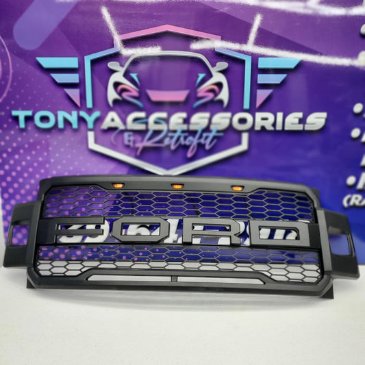 Ford F250/F350 2017-2019 front grille (Raptor Style) w/ lights