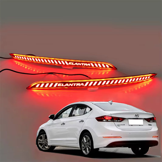 Hyundai Elantra 2016-18 rear bumper LED reflector