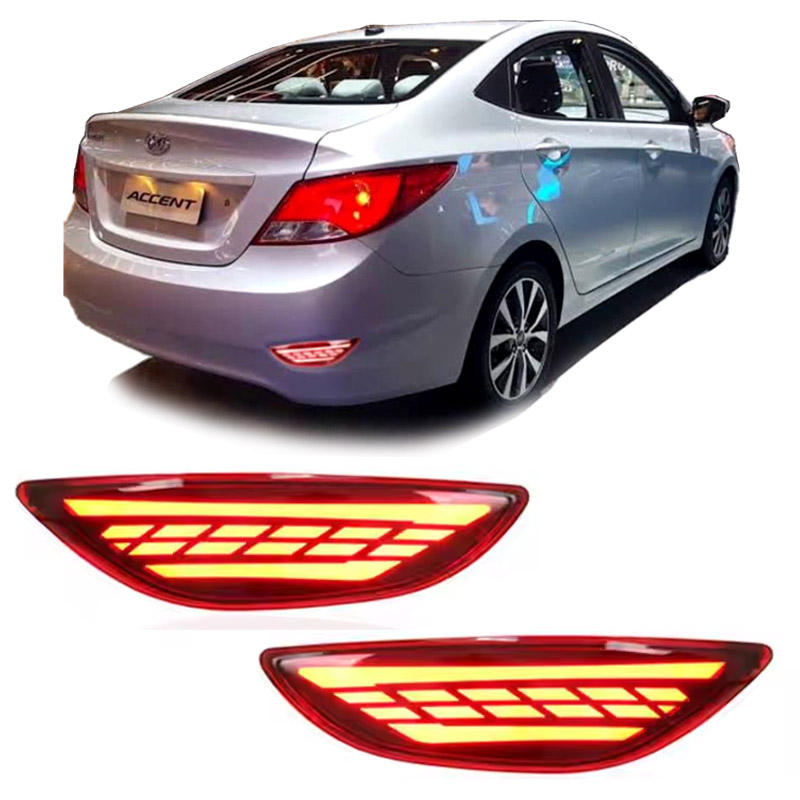 Hyundai Accent 2012-17 LED DRL reflector
