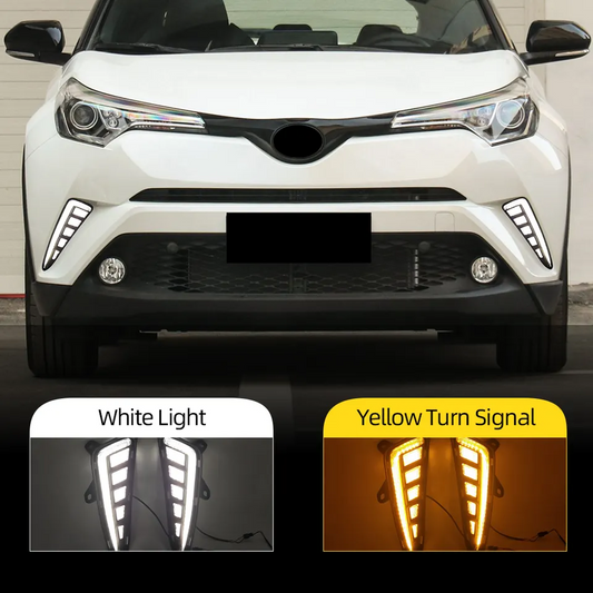 Toyota CH-R 2016-2019 LED fog light DRL w/ turn signal