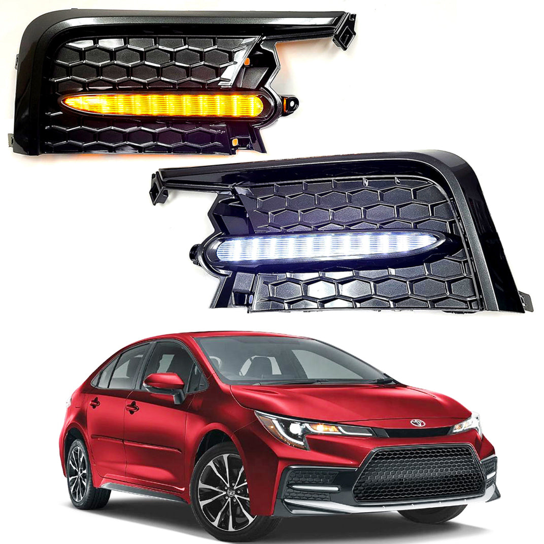 Toyota Corolla 2020+ front bumper LED DRL