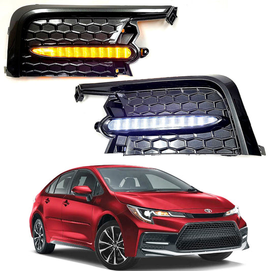 Toyota Corolla 2020+ front bumper LED DRL