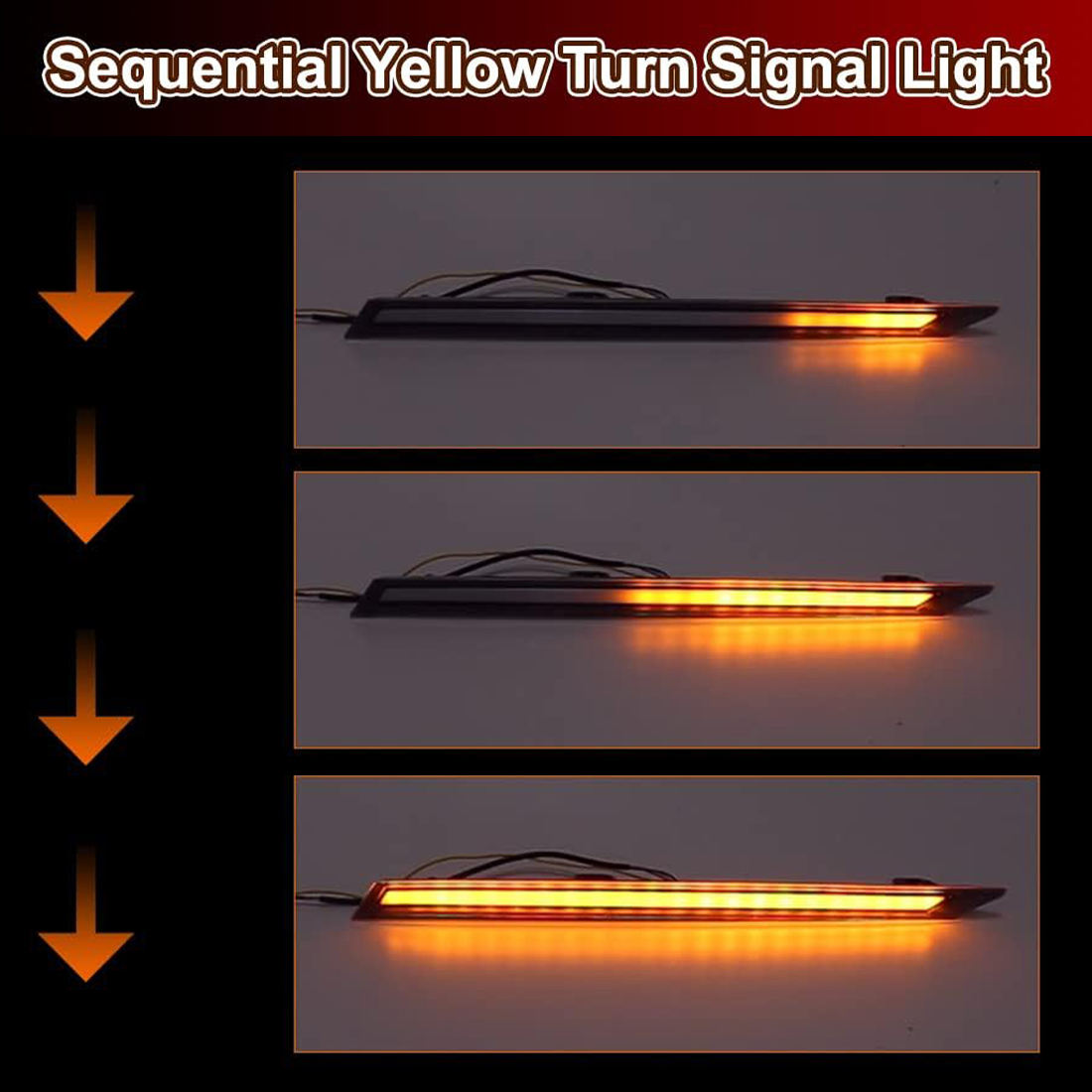 Toyota Rav4 2019-2021 front grille LED DRL w/ turn signal