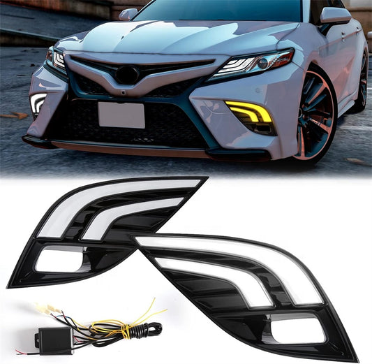 Toyota Camry 2018-2020 LED DRL w/ signal light