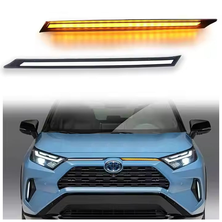 Toyota Rav4 2019-2021 front grille LED DRL w/ turn signal