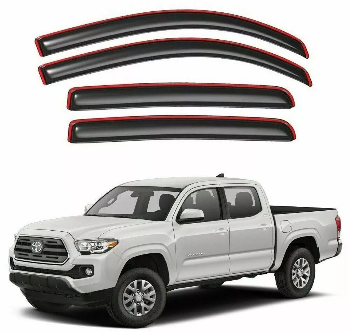 Tacoma 16-23 In-channel vent visors