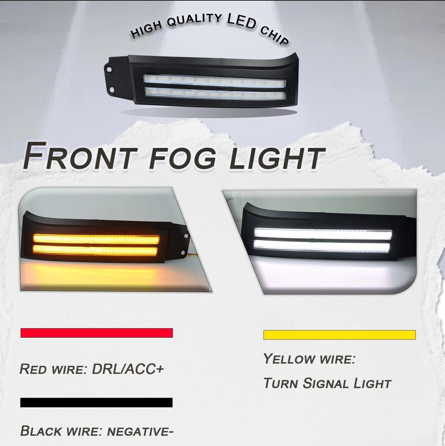 Toyota Tundra 2007-13 lower DRL with sequential turn signal