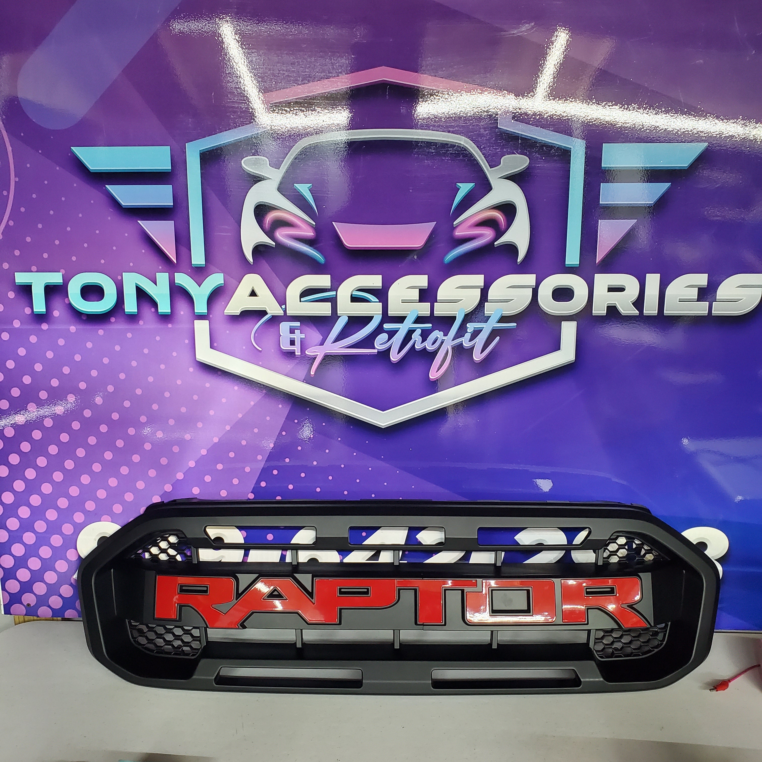 Ford Ranger 2018-2021 grille (Raptor style) w/o lights – Tony ...