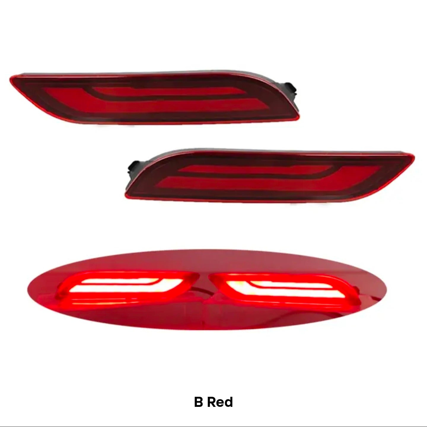 Toyota Camry 2018-2024 rear bumper LED DRL reflector