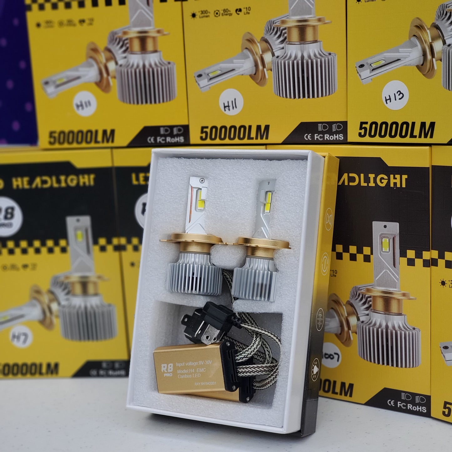 LED R8 Pro 50k Lumens