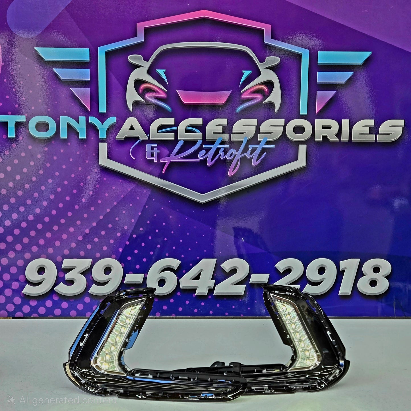 Hyundai Elantra 2016-18 OE version DRL fog lights