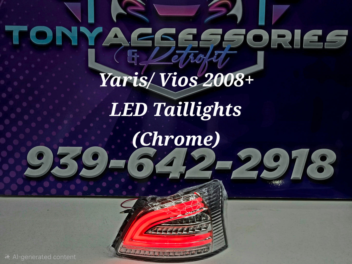 Toyota Yaris 2008-13 (Vios) taillights