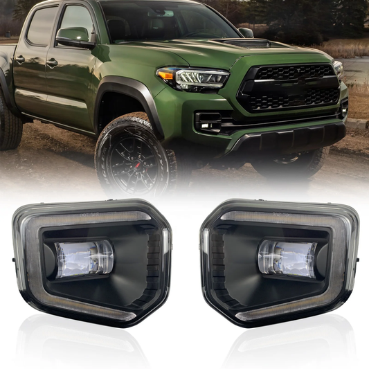 Toyota Tacoma 2016-2023 LED fog light kit w/ DRL & turn signal