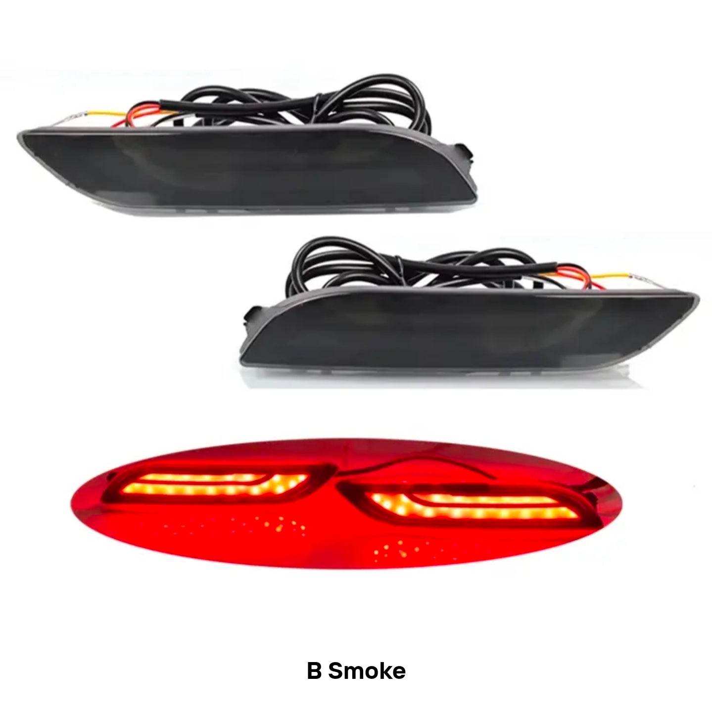 Toyota Camry 2018-2024 rear bumper LED DRL reflector