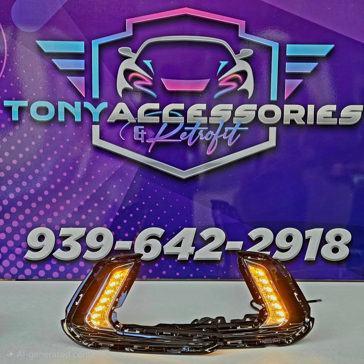 Hyundai Elantra 2016-18 OE version DRL fog lights