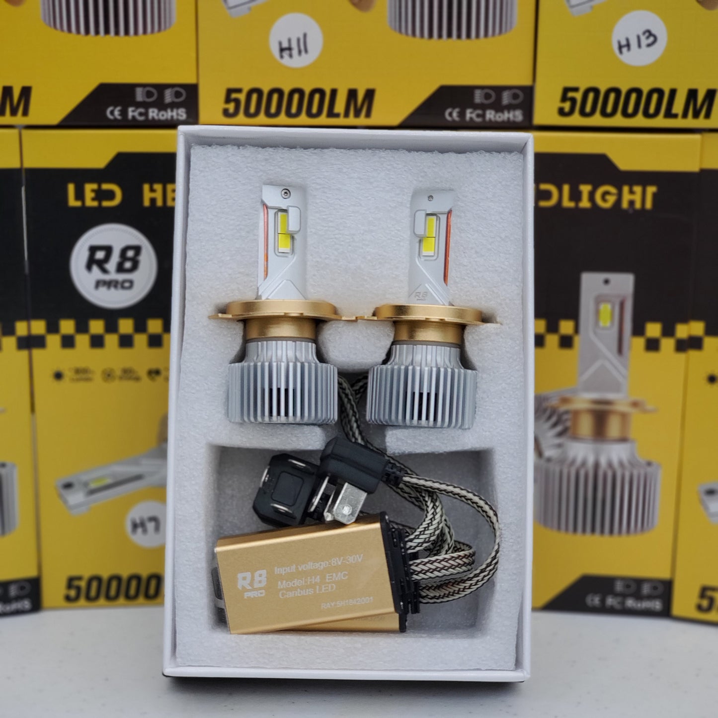 LED R8 Pro 50k Lumens