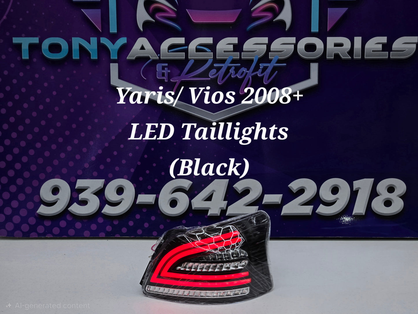 Toyota Yaris 2008-13 (Vios) taillights