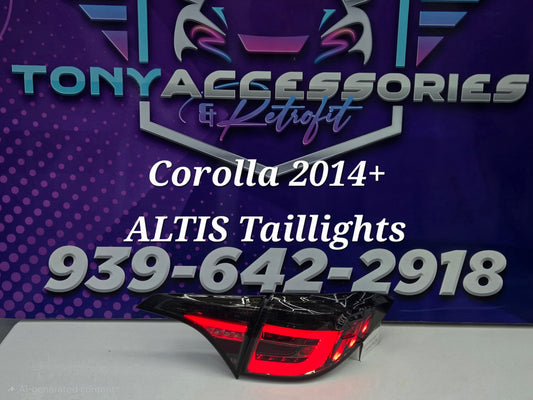 Toyota Corolla 2014-2016 Altis style taillights