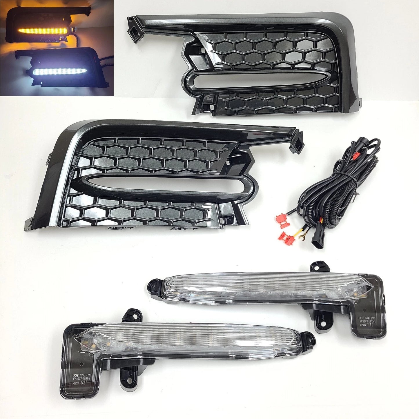 Toyota Corolla 2020+ front bumper LED DRL