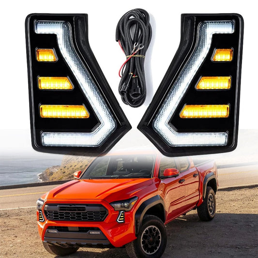 Toyota Tacoma 2024+ LED DRL V.2 w/ turn signal