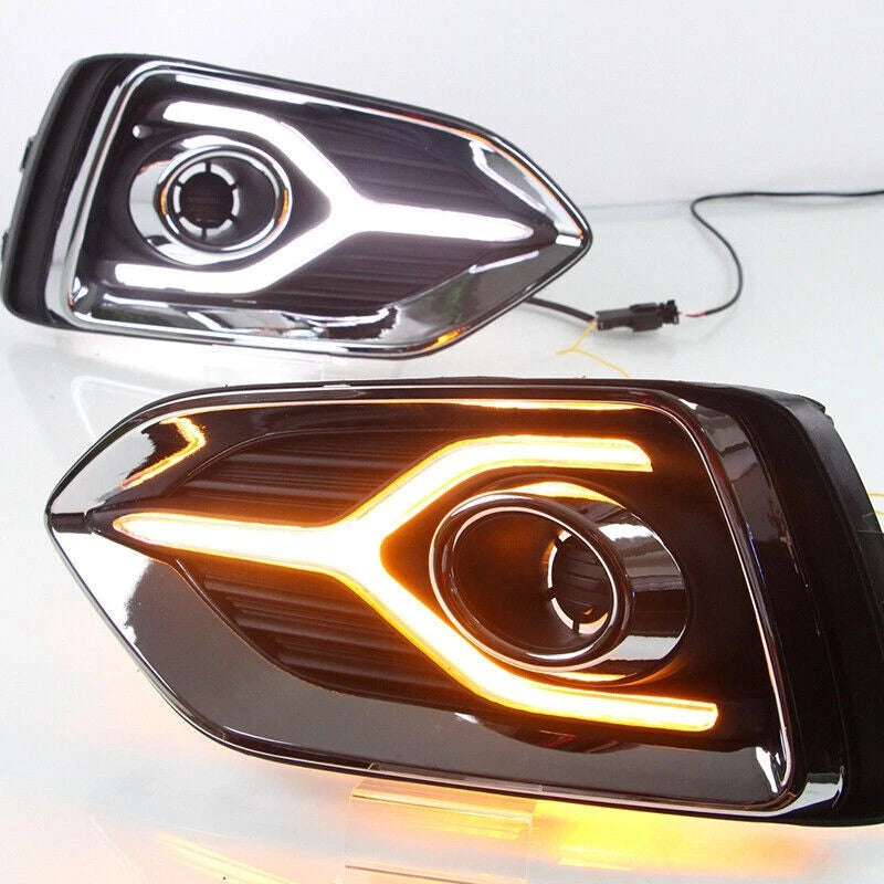 Hyundai Accent 2018-22 LED DRL w/ turn signal